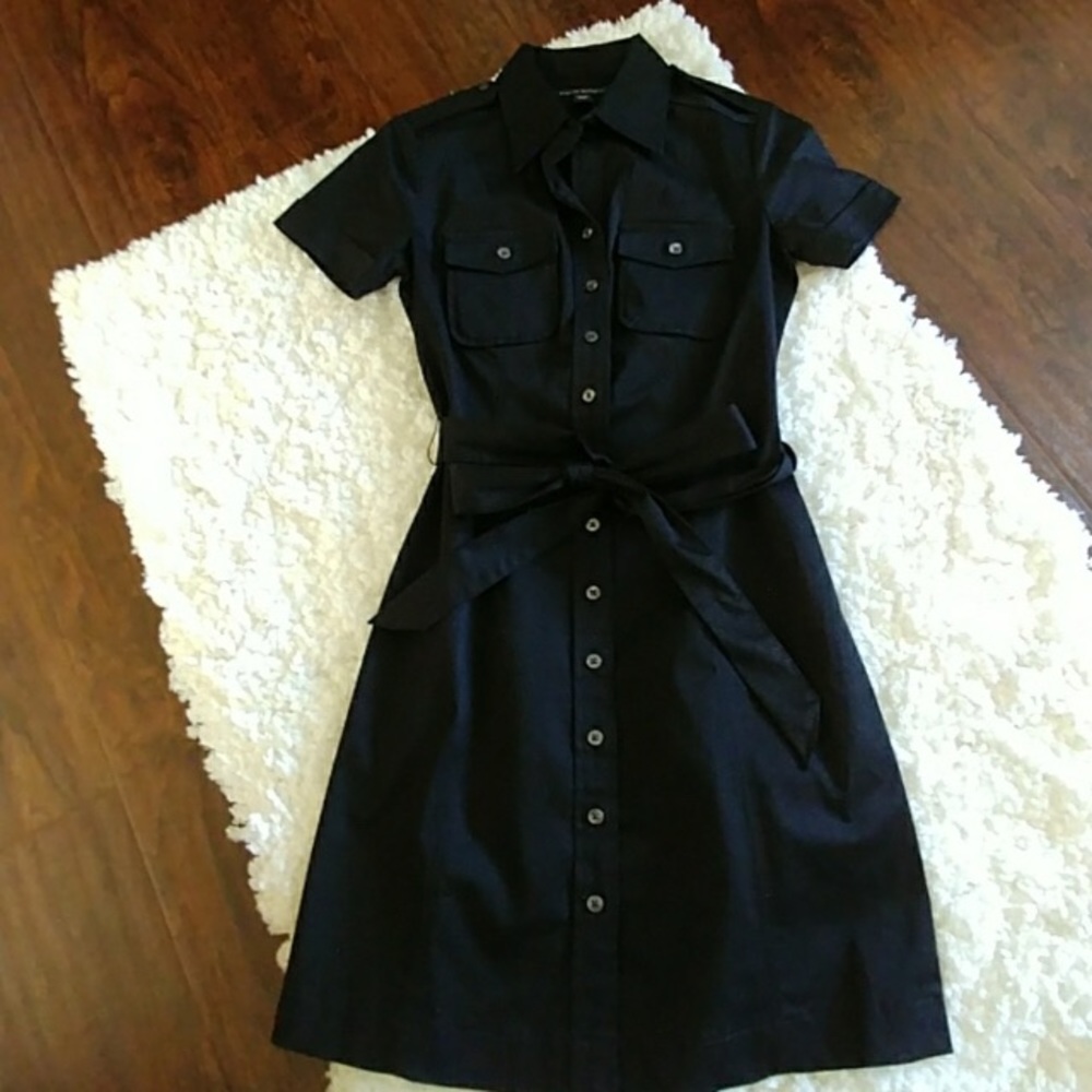 Banana Republic short sleeve shirt dress